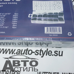 Набор пластик кейс  КОЛЬЦА резиновые 222шт (30222) 5\32"-1-7\16" МАЯКАВТО