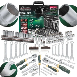 Набор инструментов 216пр. 1/4'', 3/8'', 1/2''(6гр.,12гр.) RockFORCE RF-38841W Premium