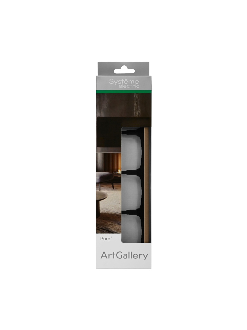 Рамка 4-м ArtGallery Pure органич. стекло шампань SE GAL320504