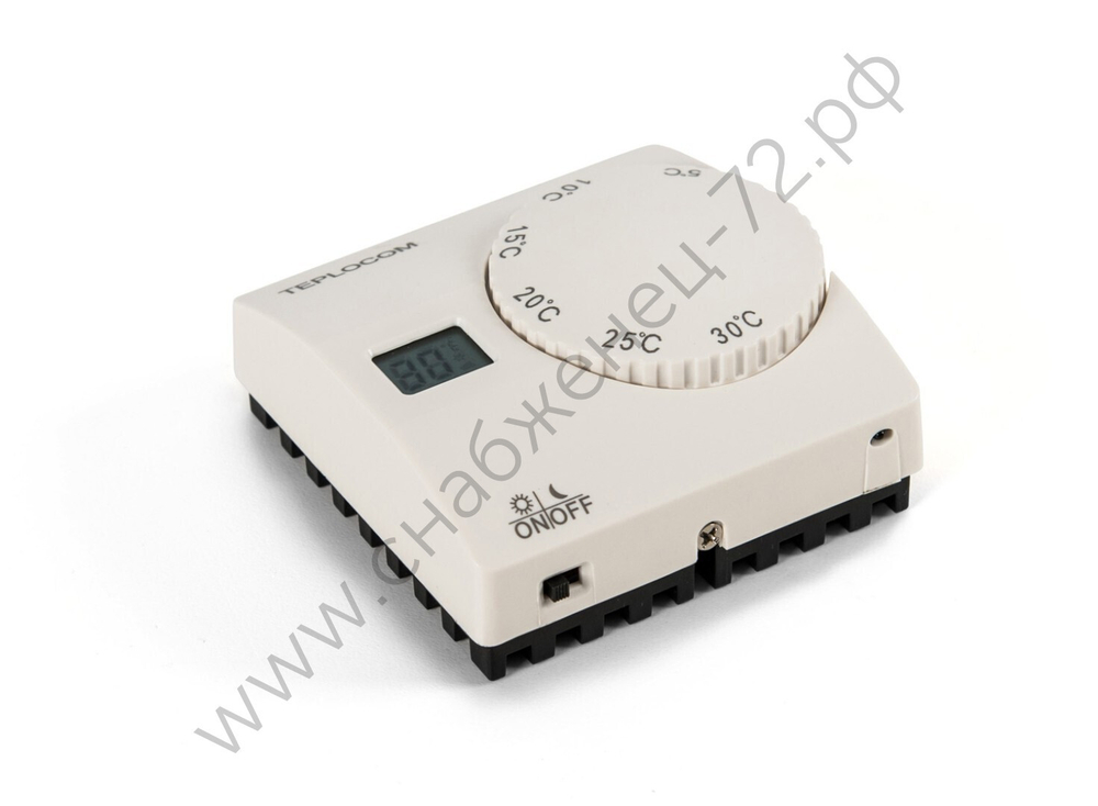 Термостат комнатный Teplocom TS-2AA/8A, проводной, реле 250В, 8А
