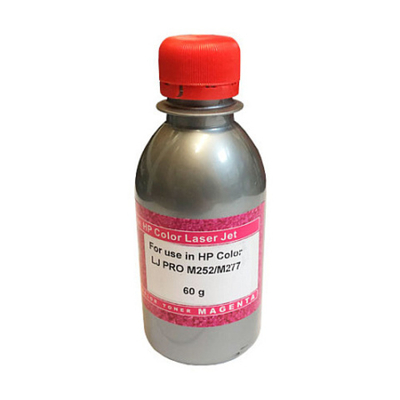 Тонер для HP Color LJ M252/M277 (60гр, пурпурный, Polyester, TMC040 IMEX) Silver ATM