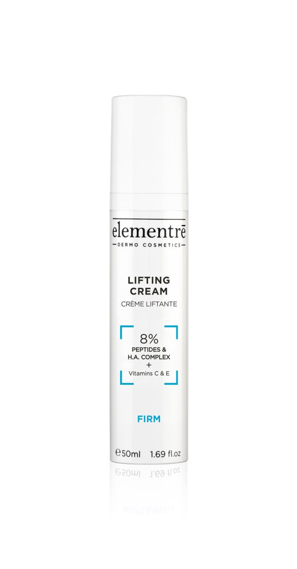 Лифтинг крем - 8% PEPTIDES&H.A. LIFTING CREAM 50 ml от Elementrè Dermo Cosmetics, Швейцария,  для лифтинга и интенсивного увлажнения кожи