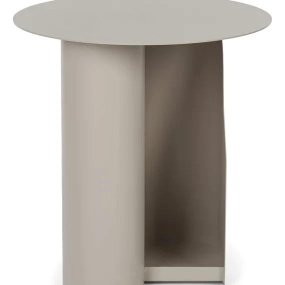 Кофейный стол Lymi диаметр 45 серый