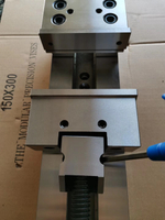 Тиски модульные неповоротные, высокоточные GT100-1