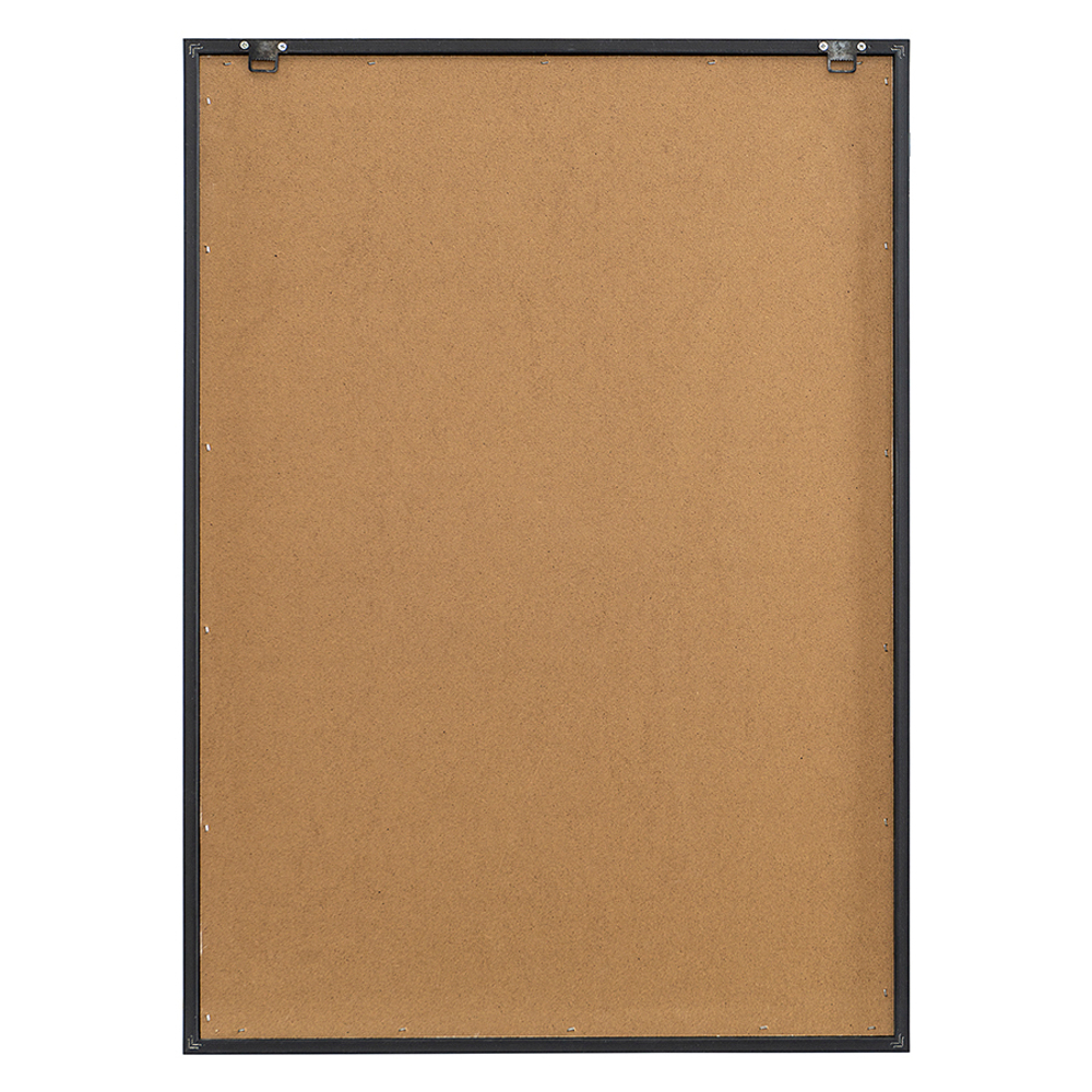 Панно декоративное с эффектом 3d minimalism, с черной рамой, 50х70 см