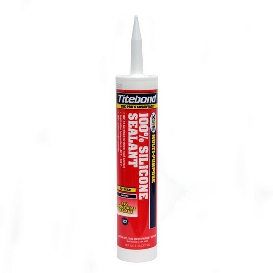 Герметик силиконовый белый Titebond Silicon Sealant 2601 УТ