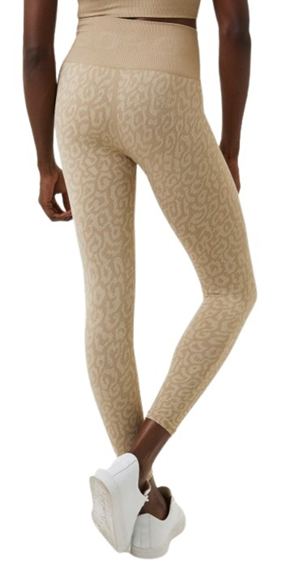 Leginsy Björn Borg Sthlm Seamless Light Tights - Бежевый