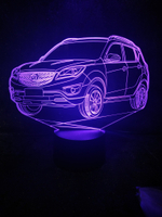 3Д-Светильник "Автомобиль Changan"