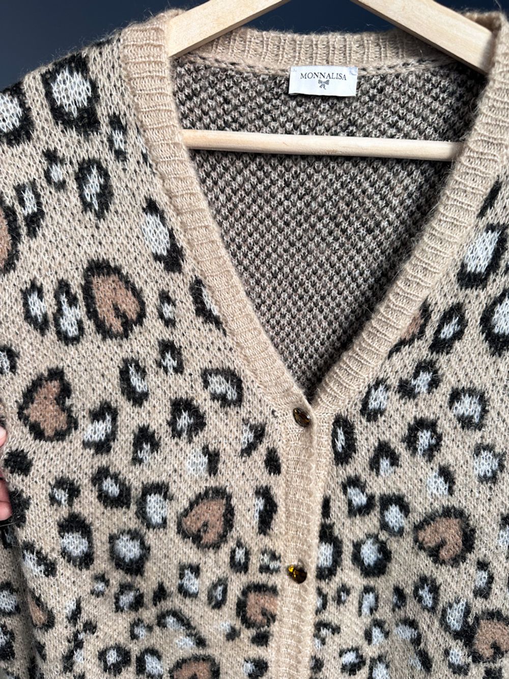 Вязаный кардиган Monnalisa, 140