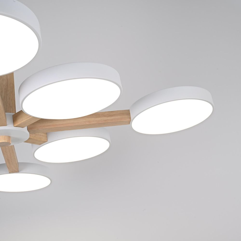 Потолочная Люстра Turna L8 White By Imperiumloft