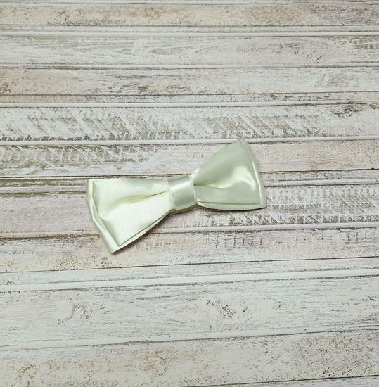 Галстук бабочка классика, лайм глянец