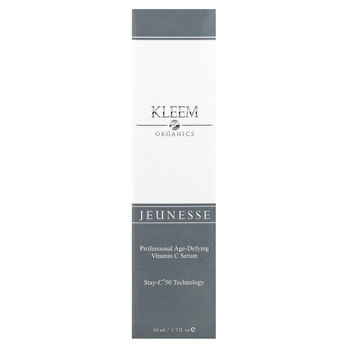 Kleem Organics, Jeunesse, профессиональная антивозрастная сыворотка с витамином C, 50 мл (1,7 жидк. унции)