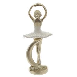 GAEM Фигурка декоративная "Балерина", L7,5 W6,5 H19 см