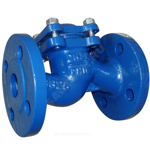 Клапан обратный чугун подъемный Ду 50 Ру16 фл диск чугун Benarmo