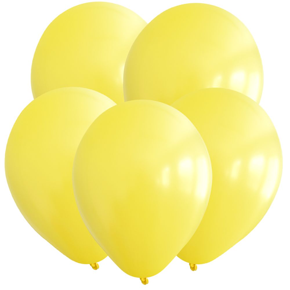 Шар 12&quot; Желтый пастель/ Yellow ВС