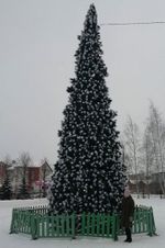Уличная елка каркасная "Евро-2 Сосна" (Леска) 6 м