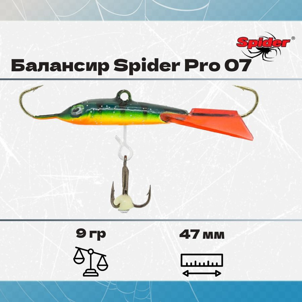 Балансир рыболовный Pro 07 9гр, 47мм, цвет 30