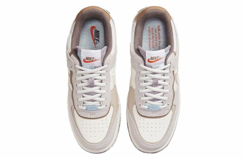 Кроссовки Nike Air Force 1 Low Shadow (Женская размерная сетка)
