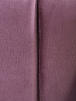 Диван "Twist" антивандальный велюр Lilac/натурал. Для кухни, прихожей, салона красоты, офиса. 100х67х80 см