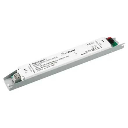 Блок питания ARV-SP24060-LONG-PFC-A (24V, 2.5A, 60W) (Arlight, IP20 Металл, 5 лет) 025594(1)
