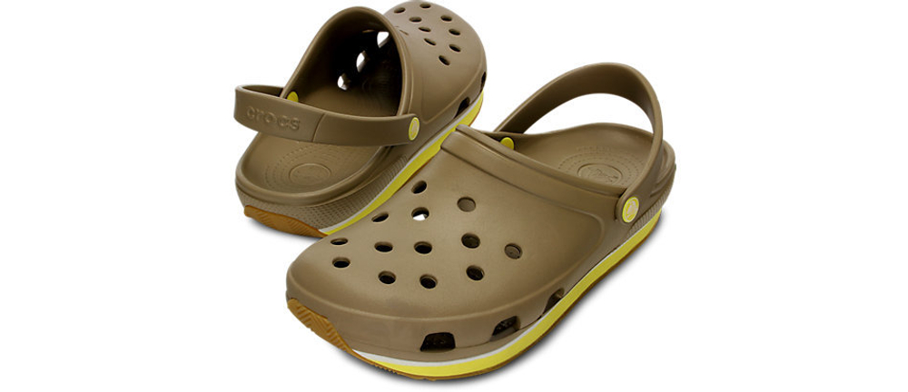 Сабо Crocs Retro Clog Khaki / Burst