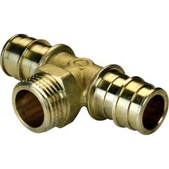 Тройник Giacomini GX НР 20x3/4Mx20, GX153Y044