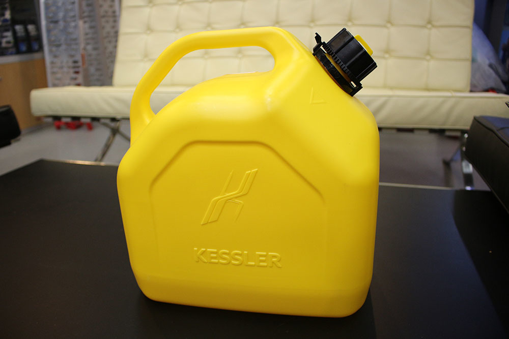 Канистра для ГСМ Oktan Kessler "Премиум", 10 л, желтая, A1-02-02