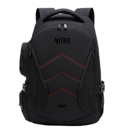 Рюкзак для ноутбука Acer Nitro OBG313 [ZL.BAGEE.00G] черный / красный полиэстер Рюкзак для ноутбука 15.6"