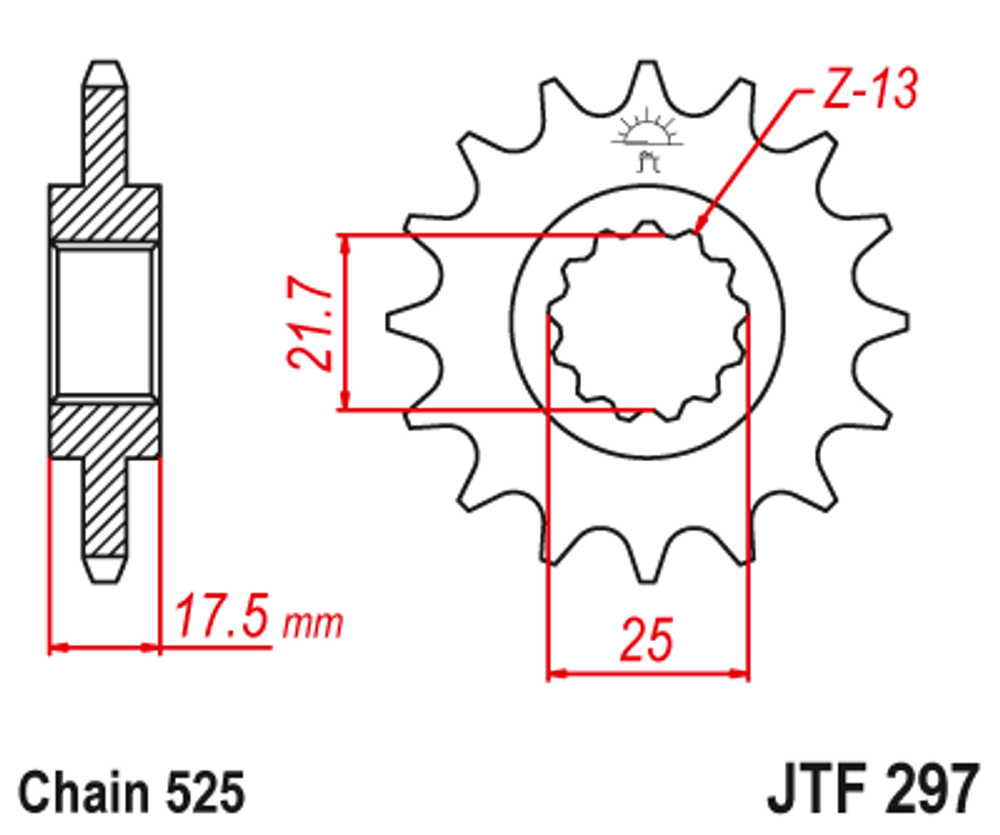 Звезда JTF297.14