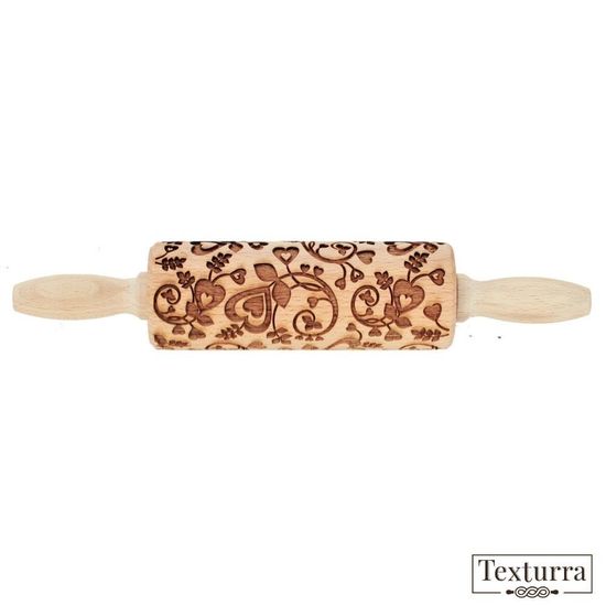 Малая скалка с узором Счастье