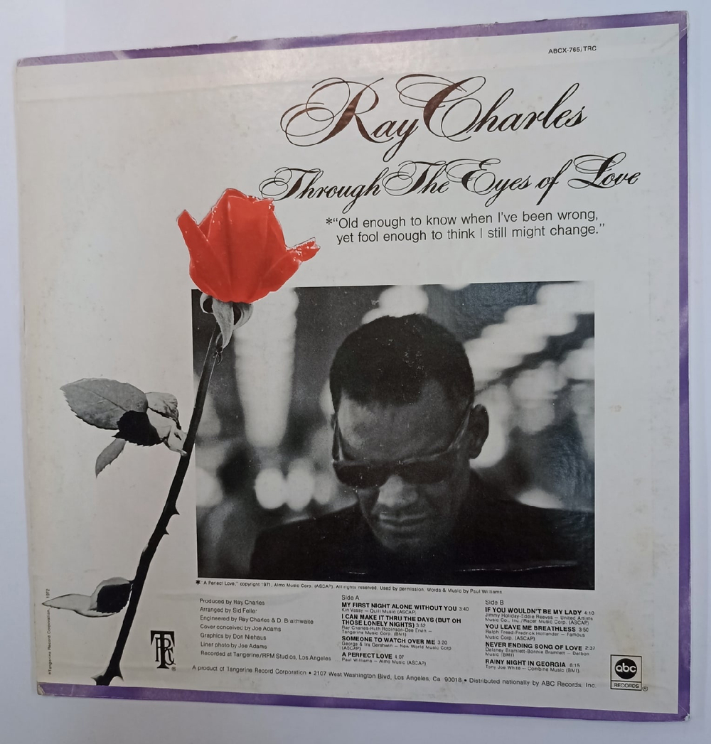 Ray Charles Through The Eyes Of Love (USA 1972)