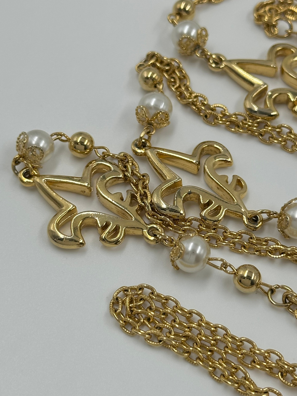 Цепь с декоративными вставками Fleur-de-Lys