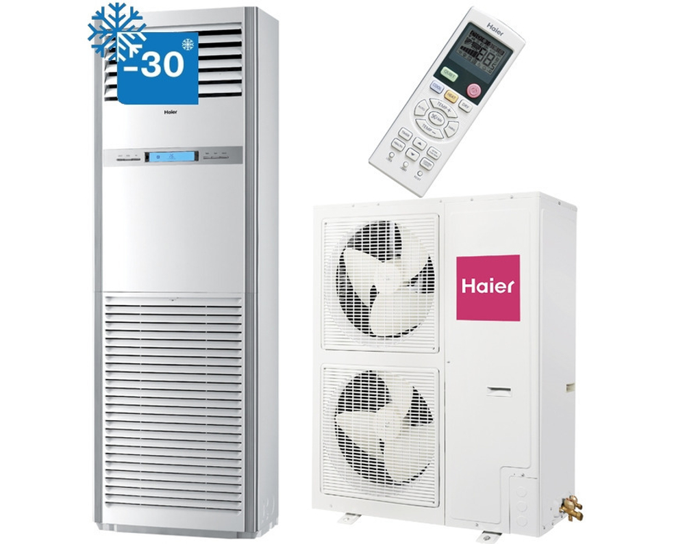 Колонный кондиционер Haier AP60KS1ERA(S)/1U60IS1EAB(S) (зимний комплект)