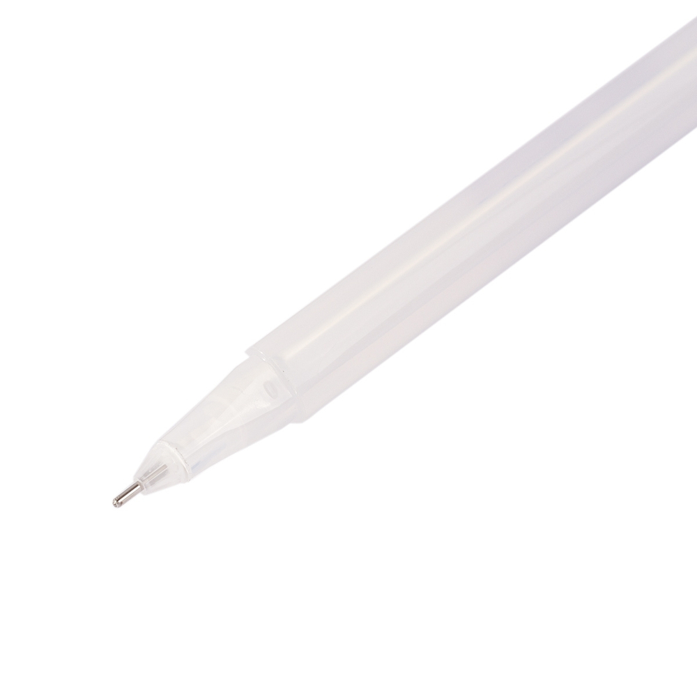 Ручка гелевая белая 12 штук
