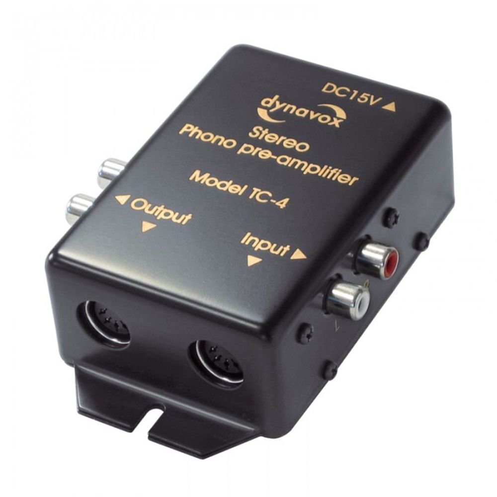 Фонокорректор MM Dynavox TC-4 Black (200703)