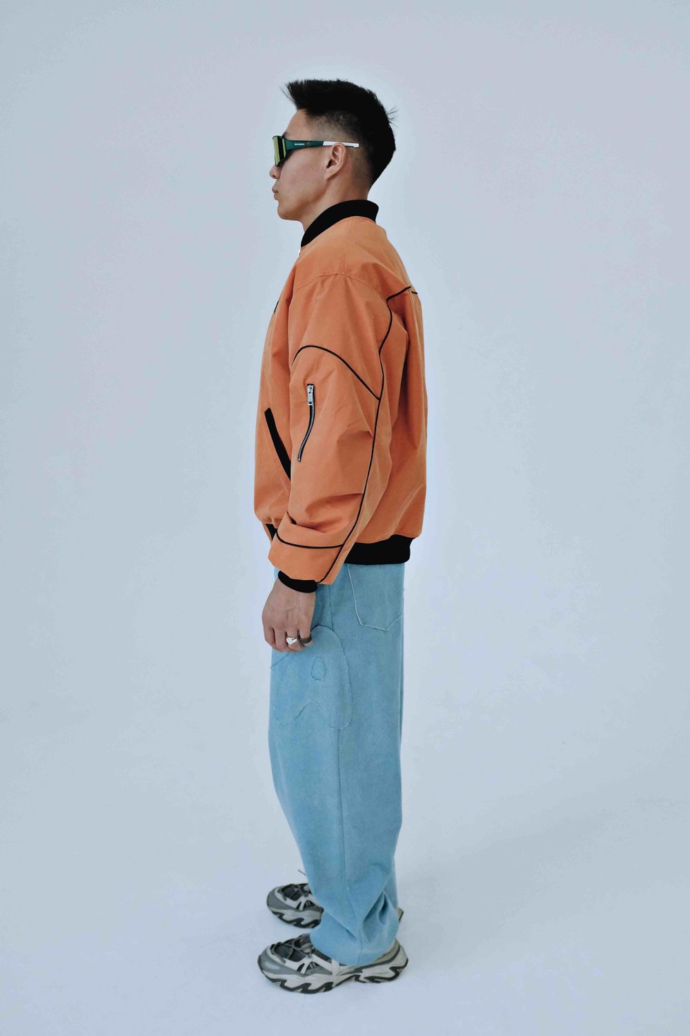 Бомбер VNVA оранжевый