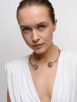 Обруч "Rose" Silver