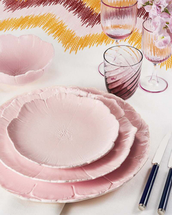 Тарелки обеденные Aquazzura Cherry Blossom Light Pearl, 28 см (2 шт.)