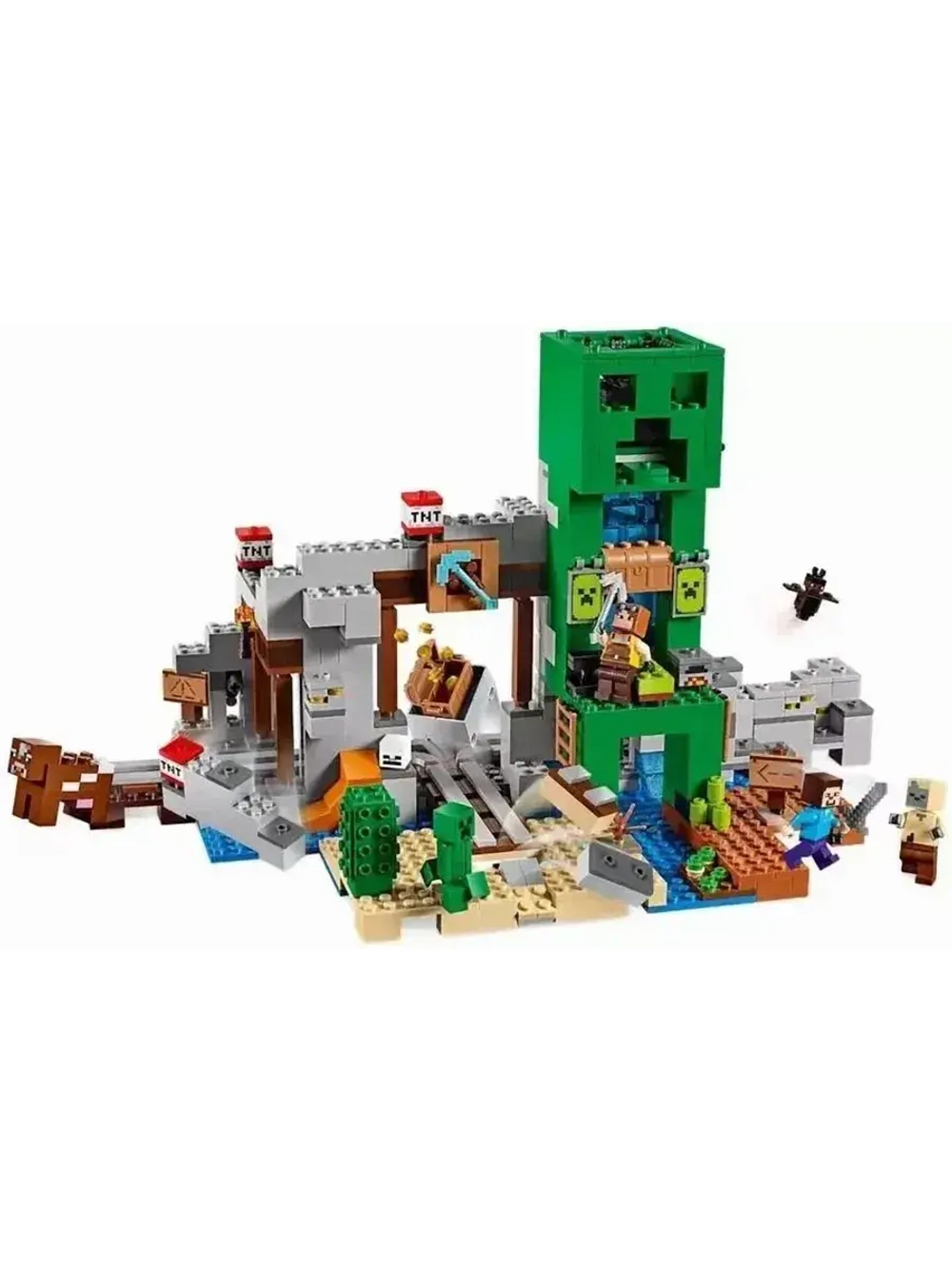 Конструктор Майнкрафт Шахта крипера