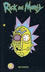 Блокнот + Стикеры. Рик в космосе