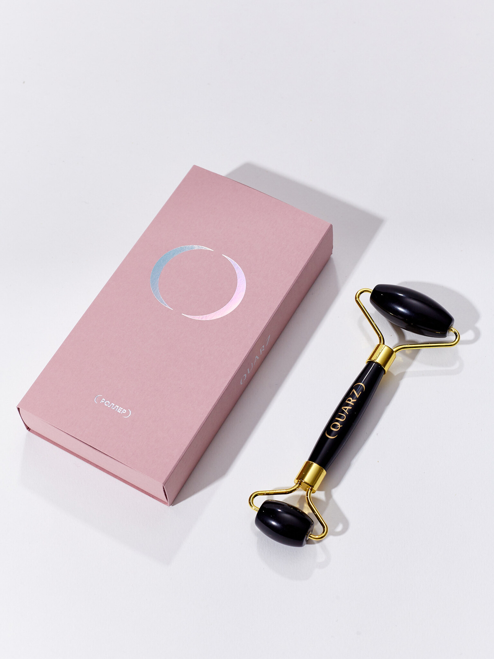 Роллер из черного обсидиана