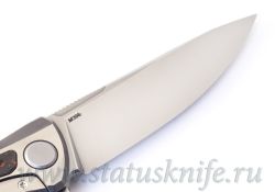 Нож Широгоров Флиппер F95NL M398 RED CFфотография - 8