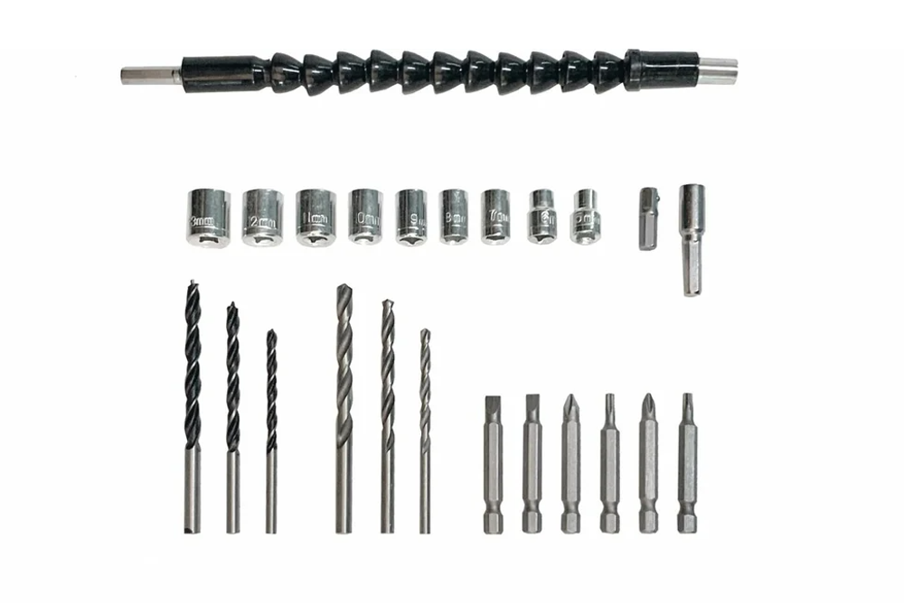 Дрель-шуруповерт аккумуляторная FAVOURITE "DC 1202 PROMO SET", 12В, Li-ion, 2Ач, быстрозажимной патрон