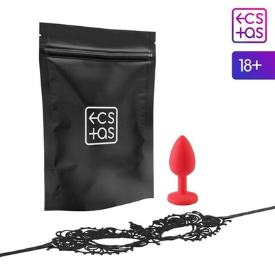 Эротический набор для двоих «Интим», анальная втулка, маска, 18+