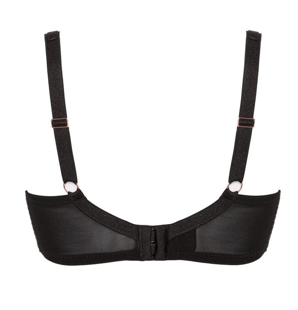 Черный бюстгальтер Chita с чашкой на поролоне (Размер: 75G) (Цвет: черный)
