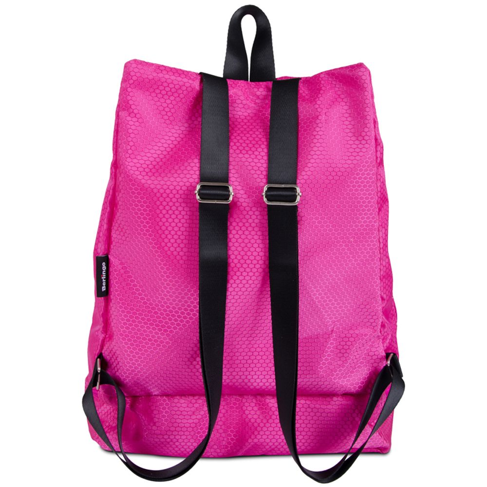 Мешок-сумка 1 отделение Berlingo "Classic pink", 39*28*19см, 1 карман, отделение для обуви