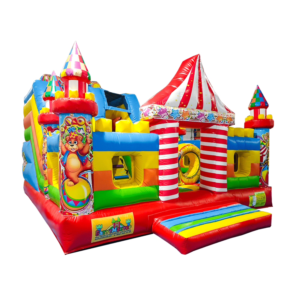 Коммерческий батут "Циркачи" мульти 5*5*4 м