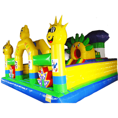 Коммерческий надувной батут "Солнышки"