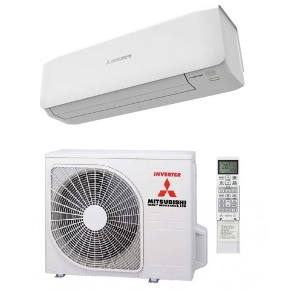 Настенная сплит-система Mitsubishi Heavy Industries Deluxe SRK35ZSX-W/WT/WB/SRC35ZSX-W, Белый / черный