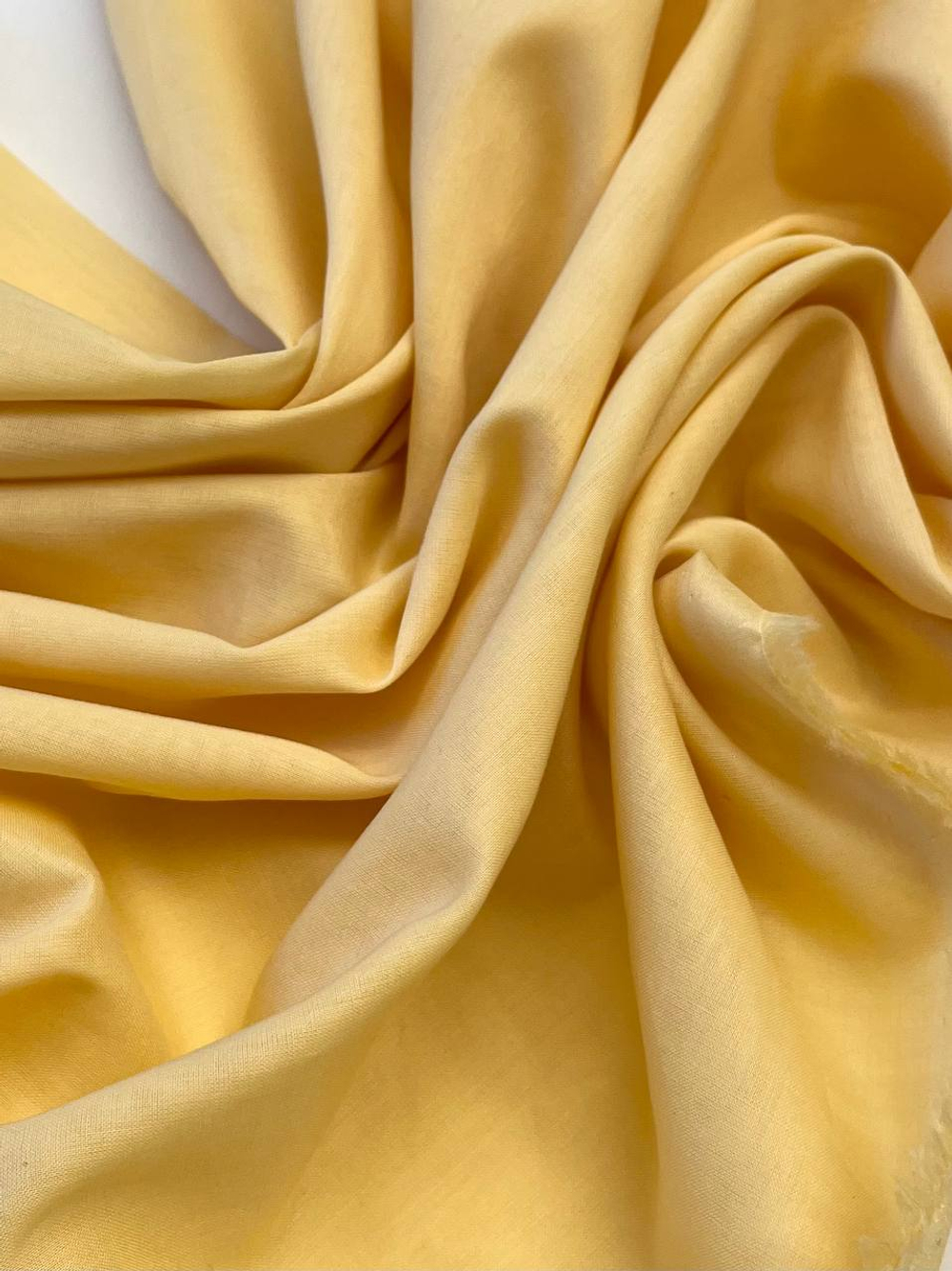 Хлопок батист Valentino лимонный